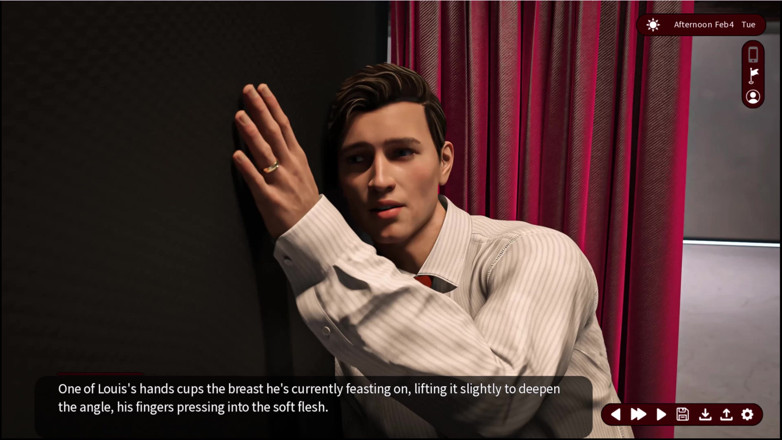Johannes Gaming: Whispers of Desire - Faithfull Path 20 Louis Sucked on Sarah Boobs