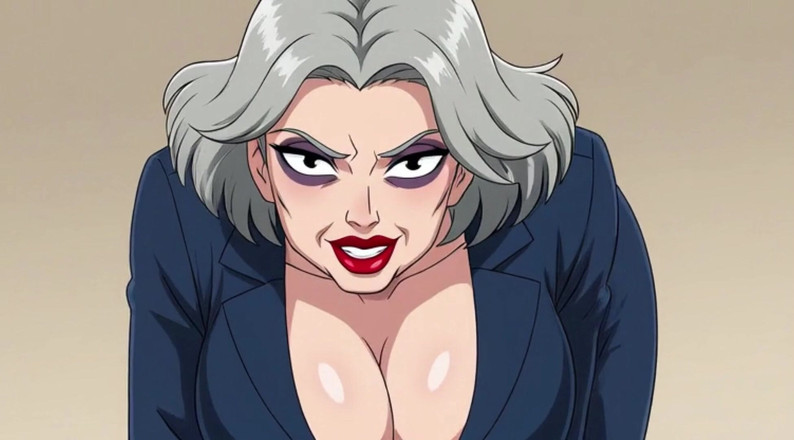 Huge Boobs: Ai riesige reife möpse schwingen