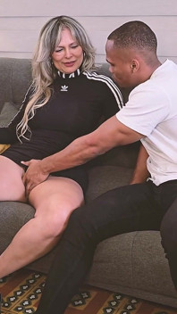 A Mature Blonde I Followed on the Street Drained Me Dry at Her House - Brandon Cruz & Monique Fuentes