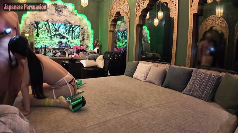 Asian happy ending: I-cup Idol in Vip Room - Nipple Covers, Cosplay, Massive Creampie