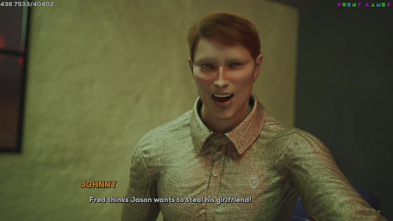 Porny Games: 샤만데프의 욕망의 그림자 - 흑인 대물 맛보는 또 다른 바람둥이 여친 50