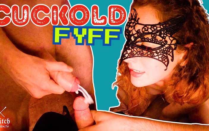 Switch Kitchen: 热辣人妻给丈夫戴绿帽子，壮男射在cuck fyff友好火上射精作为润滑油