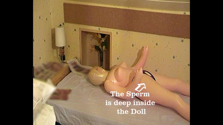 Mark Hannes: Naakte sexdoll neukmasturbatie met close-up pompende penis