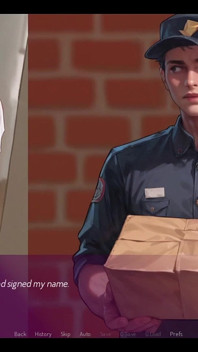 Mila Ai - Mila Teasing the Courier - Addont - by Porn Game 4u