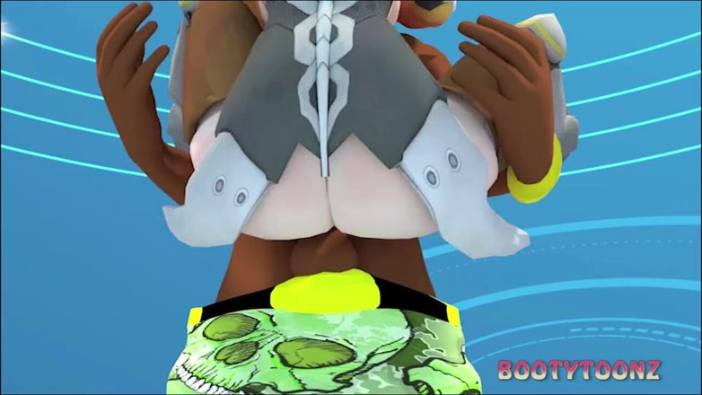 Back Alley Toonz: Interracial big cock for busty babe Mercy