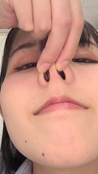 Internet Premiere - Miina Konno's Exclusive Snot - Nose Fetish
