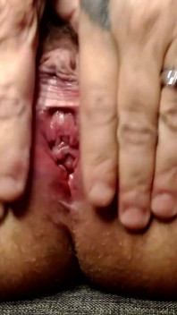 Rakaman dekat kelentit bibir labia besar labia